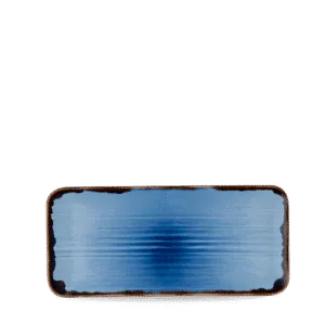 [HVIDDOB21] Platte Organic 34.6 x 15.6cm 13 5/8" x 6 1/4"