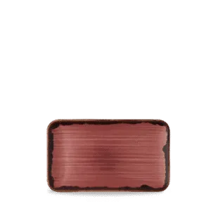 [HVPLDOB11] Harvest Plum Tablett Rechteckig Organ. 27X16Cm