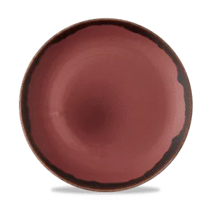 Harvest Plum Coupe Plate 10.25" Box 12