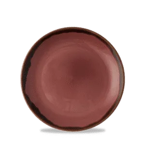 Harvest Plum  Coupe Plate 6.5" Box 12 16.5cm 6 1/2"