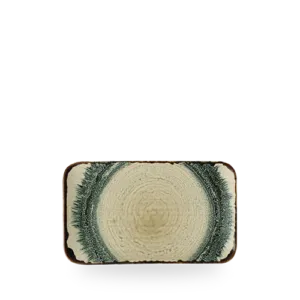 [FLLIDOB11] Harvest Flare Linen Organisch-Rechteckiger Teller 27 x 16cm 10.6 X 6.3"