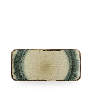 [FLLIDOB21] Harvest Flare Linen Organisch-Rechteckiger Teller 35 x 16cm 13 3/4 x 6 1/4"