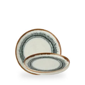 [FLNAWP211] Harvest Flare Natural Walled Plate Teller 21 Cm Box 6 21cm 8.25"