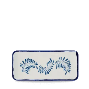 [MEIKDOB21] Harvest Mediterranean Tablett Rechteckig Organ. 34.6 x 15.6cm 13 5/8" x 6 1/4"