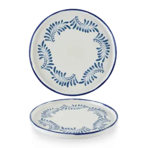 Harvest Mediterranean Terracotta Teller Rund Mit Erhoehtem Rand 26cm 10 1/4" H: 2cm