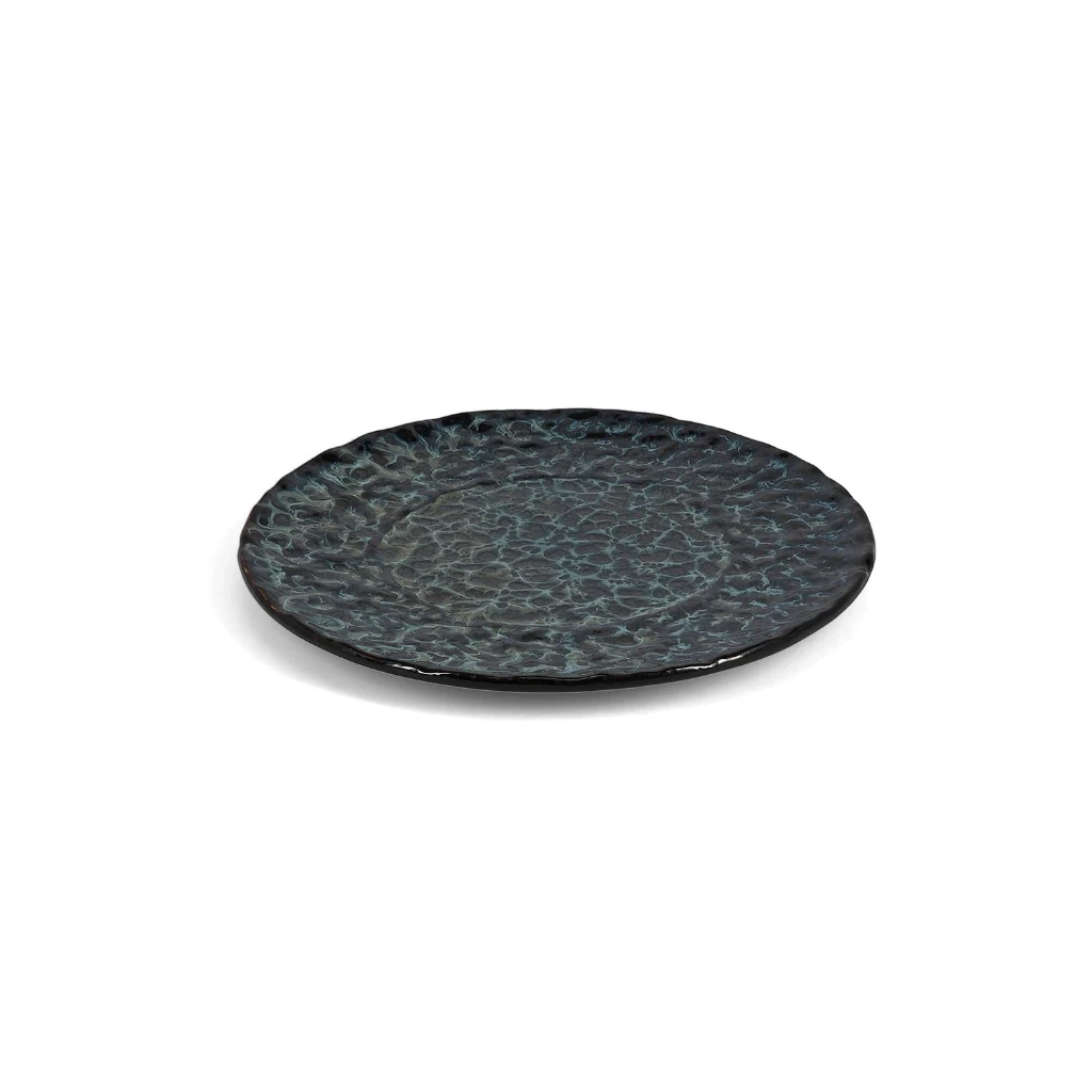 SEAWEED UMI Teller D28 - blau/schwarz