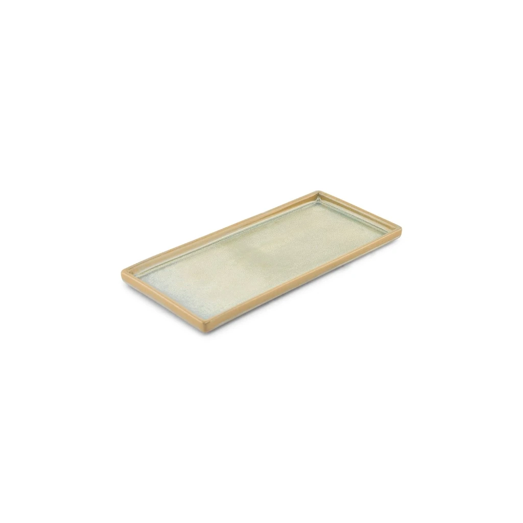 STRUCTO Teller rechteckig 22x10x1,5cm - türkis