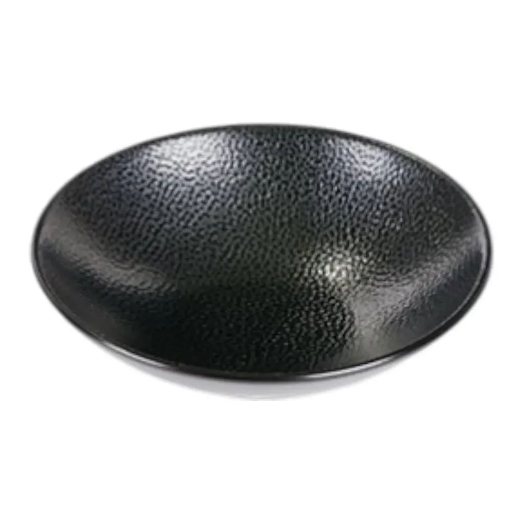 KAORI Schale flach D14 CT8 - schwarz