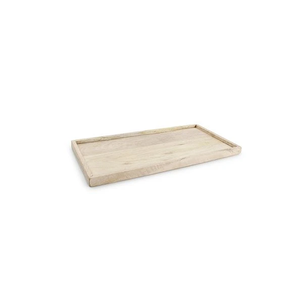 [DL764021] Serving tray 36x18xH2cm mango
