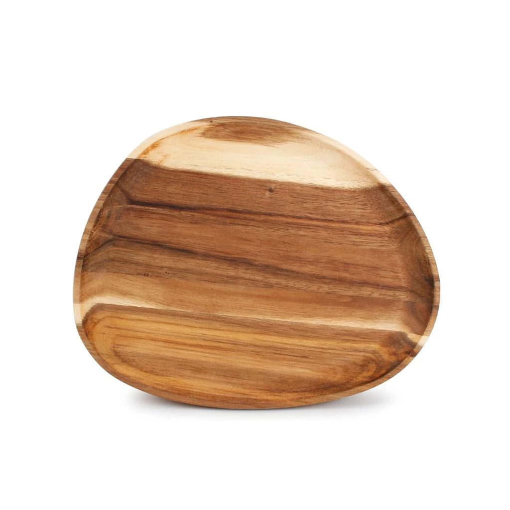 [DL764047] Serving board 26x20cm acacia Santo