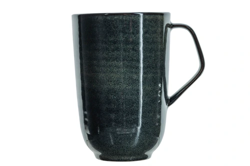 MENDOZA Becher D8,5 H12,5cm mit Henkel - grün
