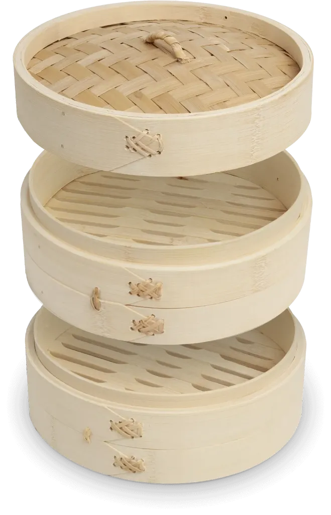 [JM04147] 2-stufig Dimsum 20cm mit Deckel
