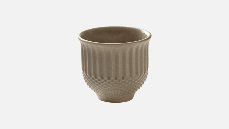 RELIEF Becher 300ml - beige