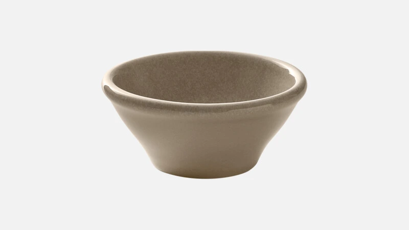 RELIEF Soße rund D8cm - beige