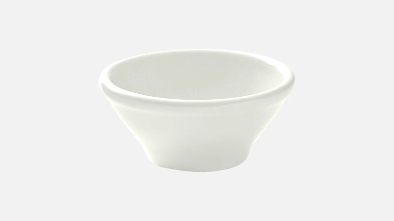 [HS610841000205] RELIEF Soße rund D8cm - weiß