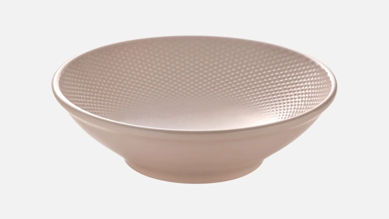 RELIEF Schüssel rund D24cm 1500ml - pink