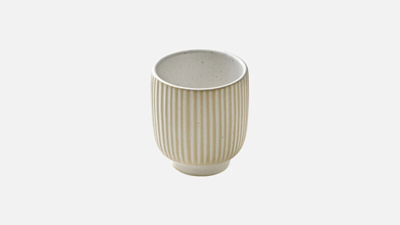 NARA WHITE Tasse 10cl - weiß