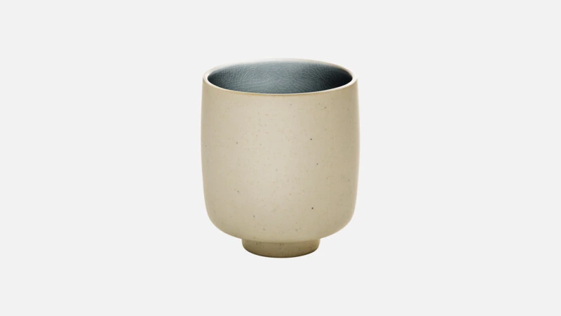 NARA GREY Tasse 0,3l - grau/beige
