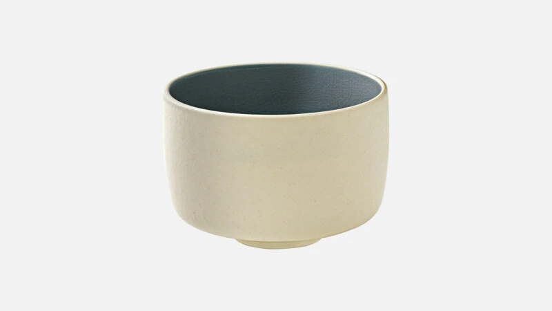[PLG540291016151] NARA GREY Tasse 30cl D10 H7cm - grau/beige