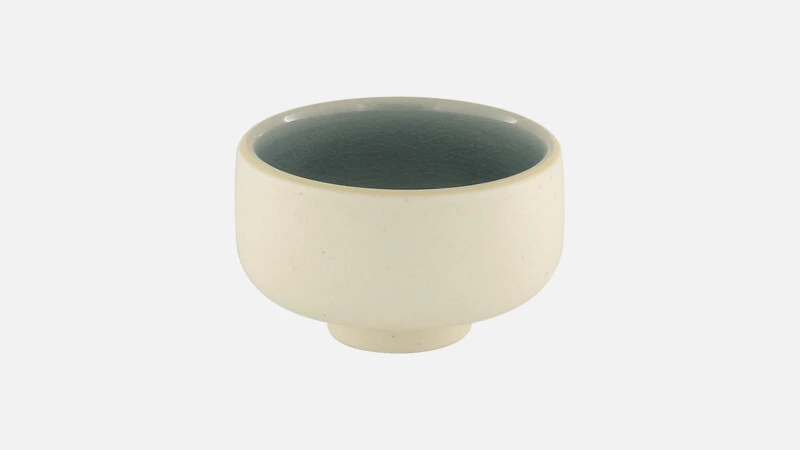 [PLG350891016151] NARA GREY Soße rund D8cm - grau/beige