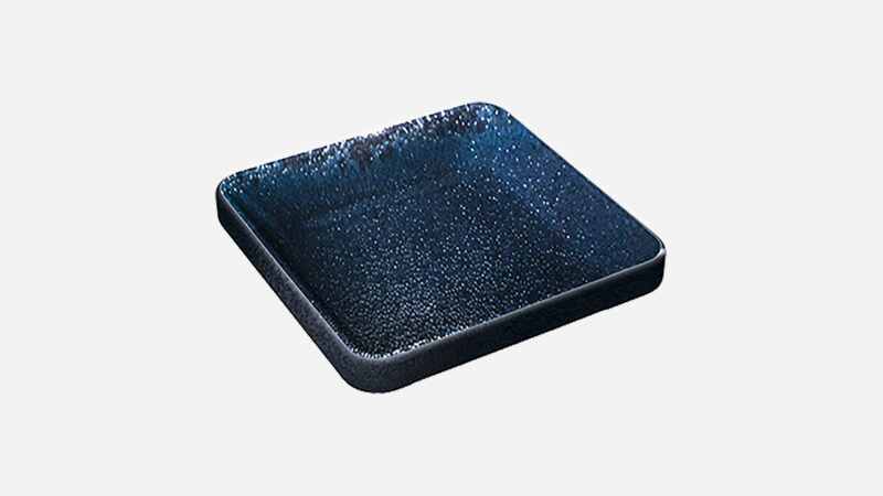 [PLG320991021090] NARA BLACK Soße quadratisch 9x9cm - schwarz