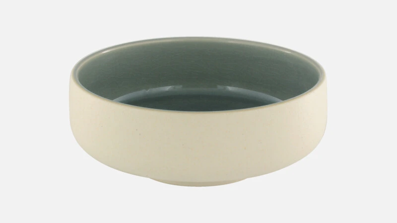 NARA GREY Schale D16cm H6 - grau/beige