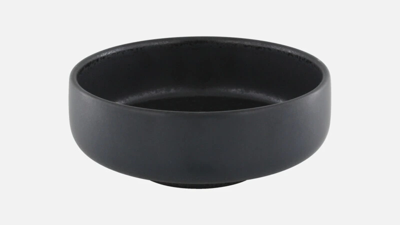 NARA BLACK Schale D16cm H6 - schwarz