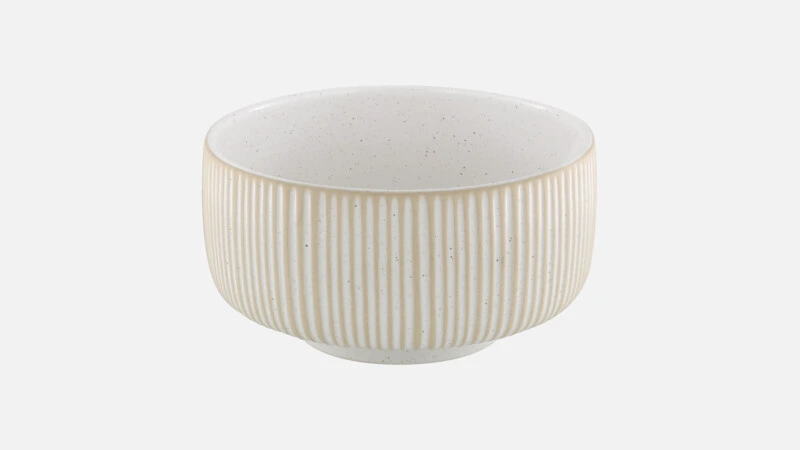 [PLG316591000582] NARA WHITE Schüssel D15cm D8cm - weiß