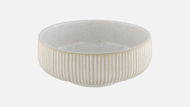 [PLG316691000582] NARA WHITE Schüssel D16cm D6cm - weiß