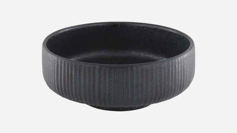 NARA BLACK S Schale D16cm H6 - schwarz