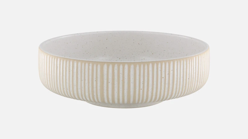 [PLG317191000582] NARA WHITE Schüssel D21cm - weiß