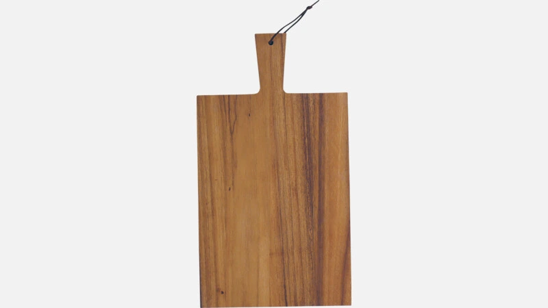 [PLG740570191] Servierbrett mit Griff 35x25cm - holz