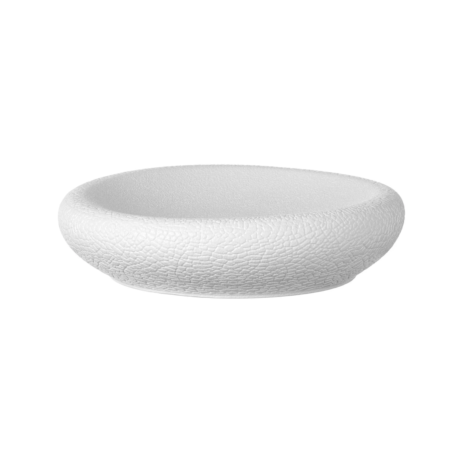 [PL762349] Fizz Kunstteller Rund D24 H5,5cm - weiß