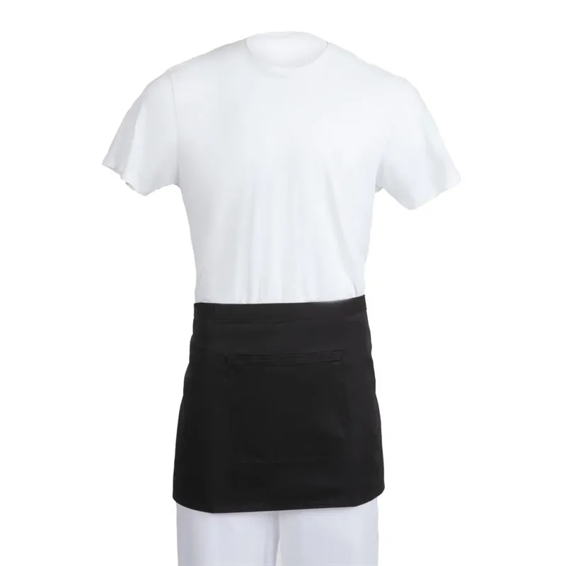 [GA-B131] Whites kurze Bistroschürze schwarz