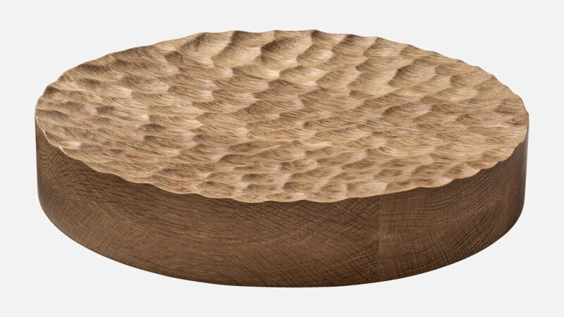 Plateau rund D32cm - eiche