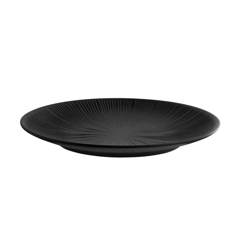 MELAMIN NERO Teller D29cm H3 - schwarz
