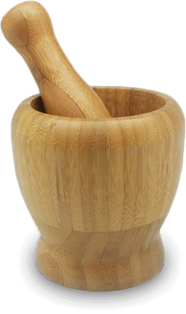 Mörser Bambus D10 cm x H10 cm