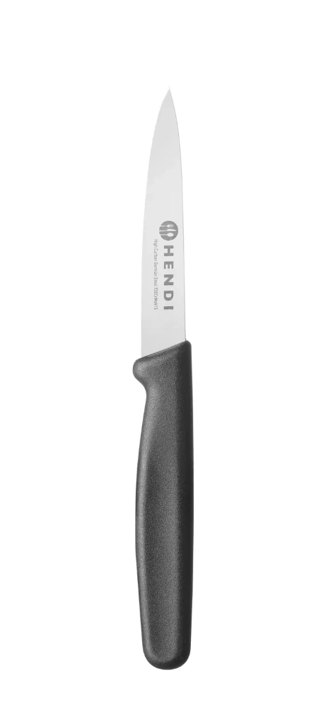 Gemüsemesser 92/192mm Edelstahl PP spitz -schwarz