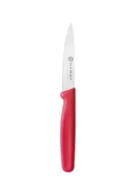 Gemüsemesser 92/192mm Edelstahl PP- spitz rot