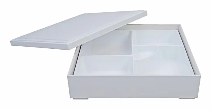 [JN16203] MELAMIN Bento Box 25,5x25,5