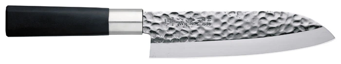 Knife Stainless Steel Santoku L16,5cm Hammered Style SRHP100 1/60