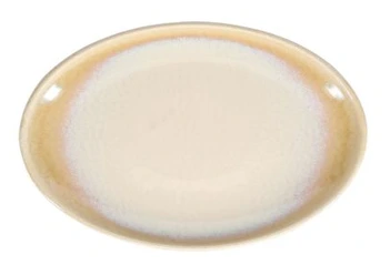 SAND BASE Servierschale L30 x B21 Beige/Braun/Weiß