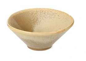 OLIVE FERRO Teller flach L26xB26 - Beige/Grün