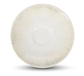 NUANCE Untertasse rund D14- Beige/Weiß