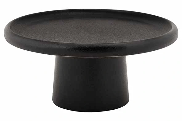 COSY & TRENDY- ELLIPS TORTENSCHUSSEL ZU FUSS D21 x H7CM - schwarz (Kopie)
