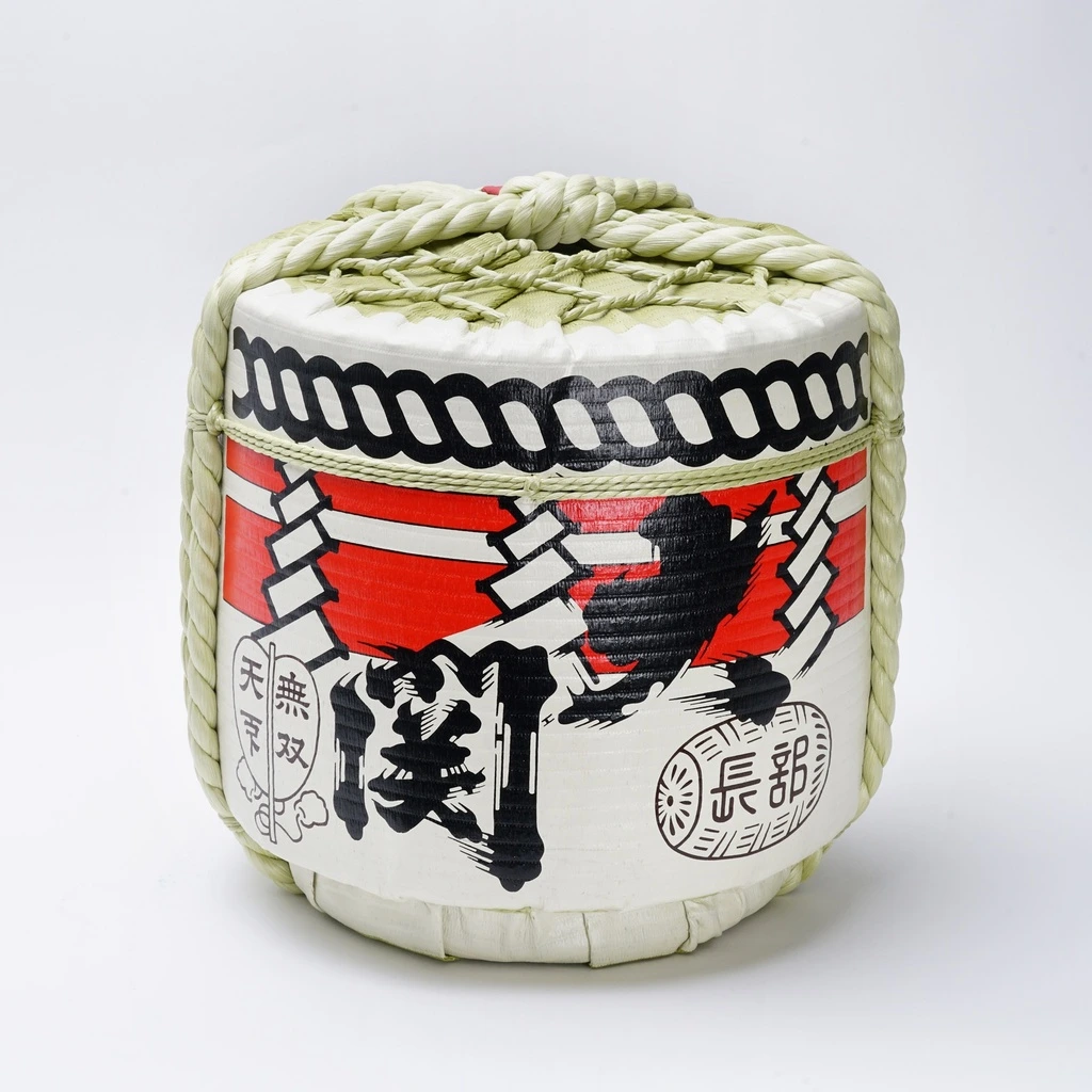 [JN33261] TARU Decoration Barrel Ohzeki 52x50cm 36L