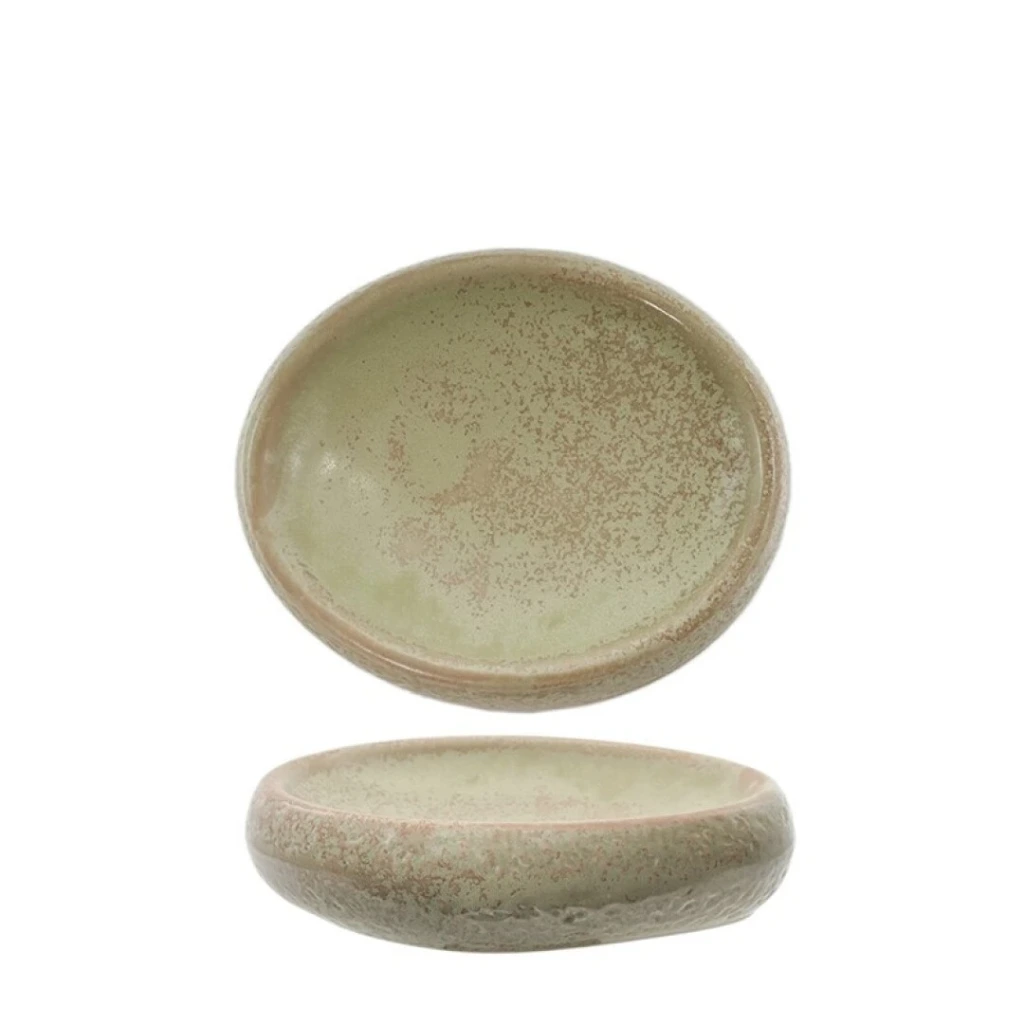 [SP2040242] Oval Steinteller Plume Bella 18X14CM