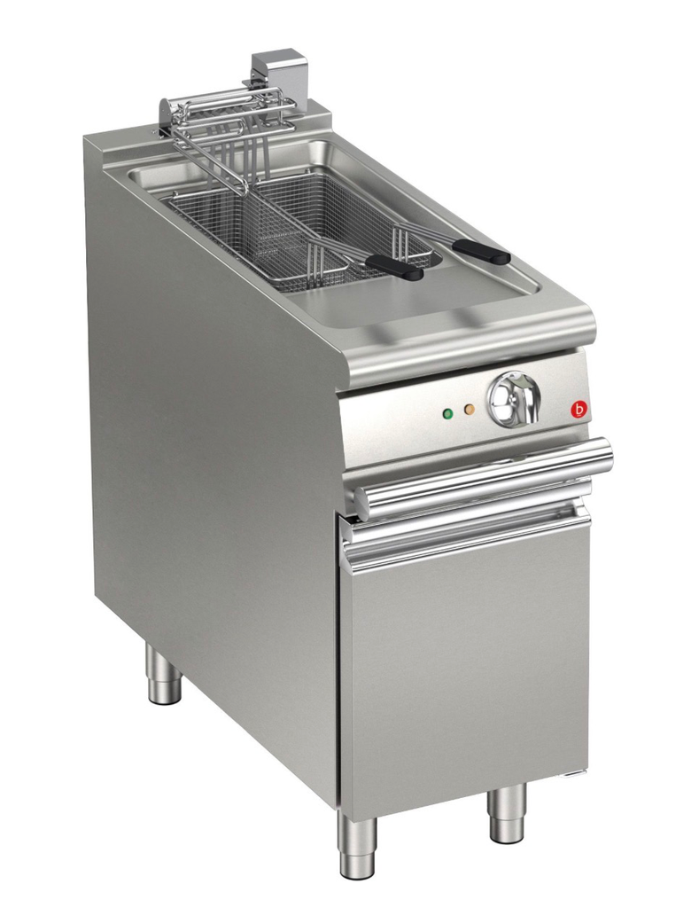 Elektro Friteuse mit 1 Becken als Standgerät