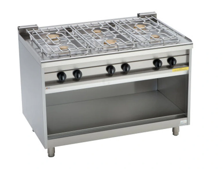 [EKU-PB-750-GST-6] EKU Thermik 750 Gasherd PowerBurner GST-6