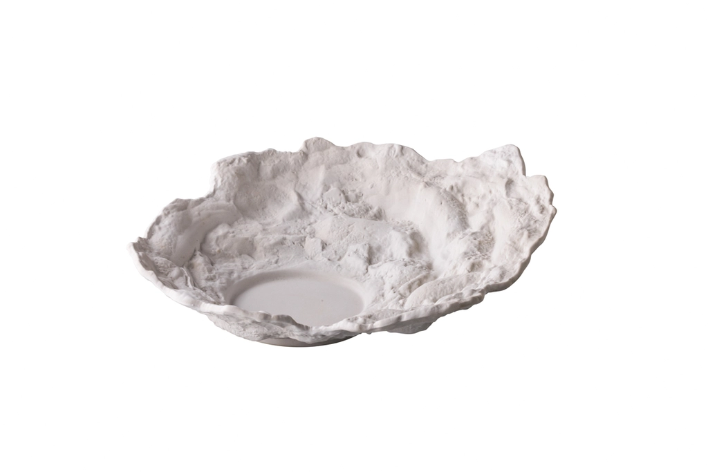 Bowl rustic white 28 x x28 x 6,7 cm